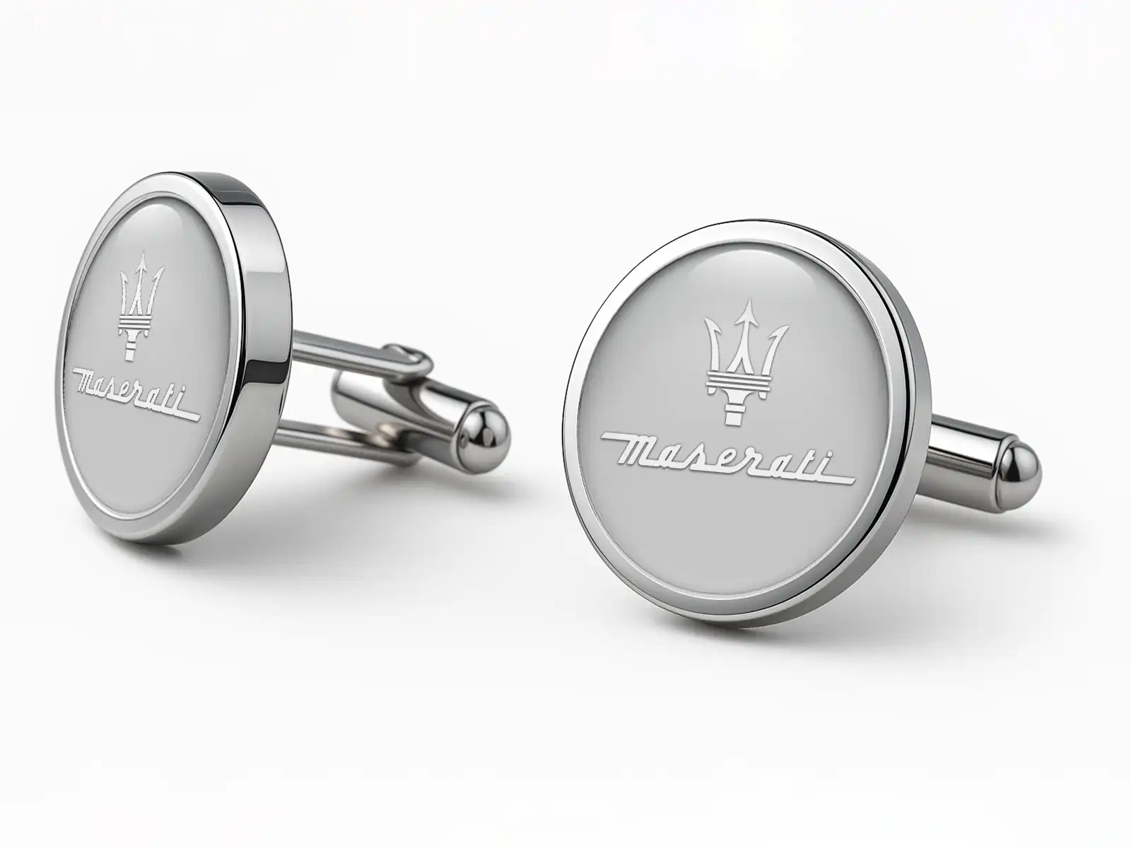 Maserati Gemelos Formales Moda Hombre Estilo Universal